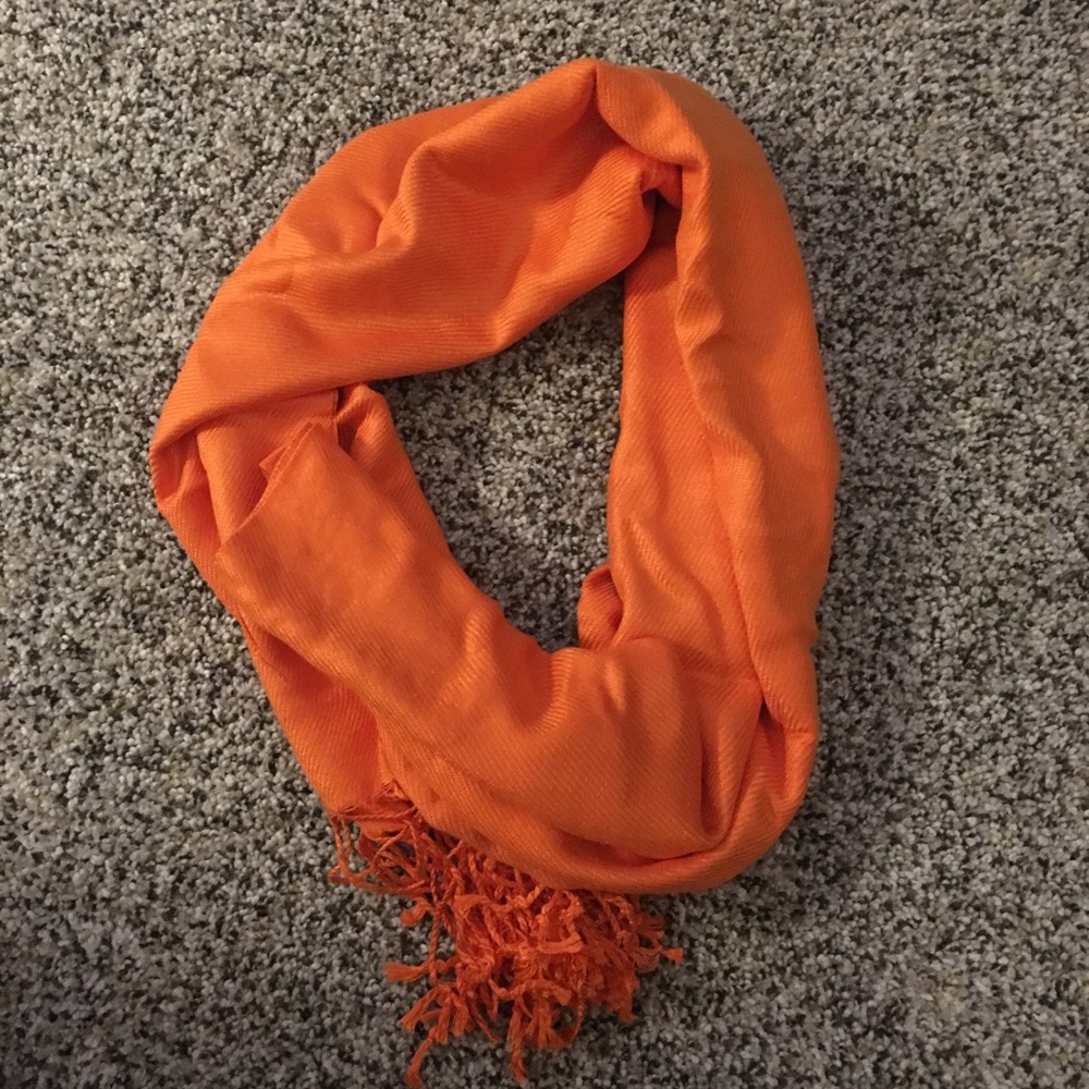 Beautiful orange scarf wrap/shall
